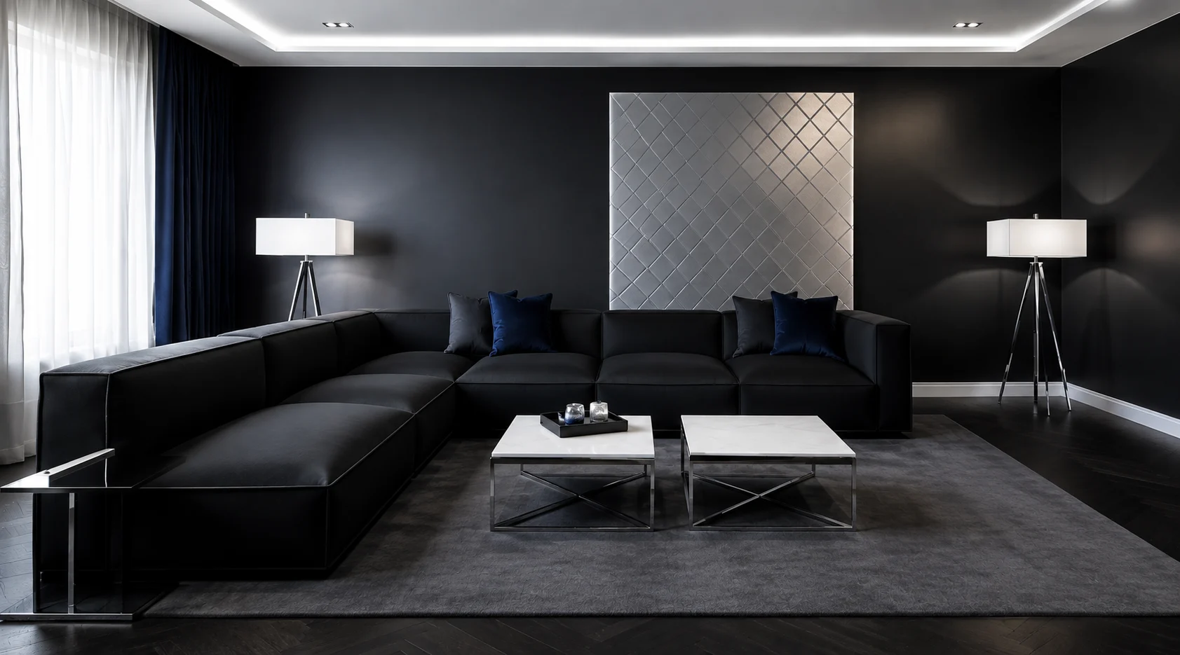 Living interiors hero background