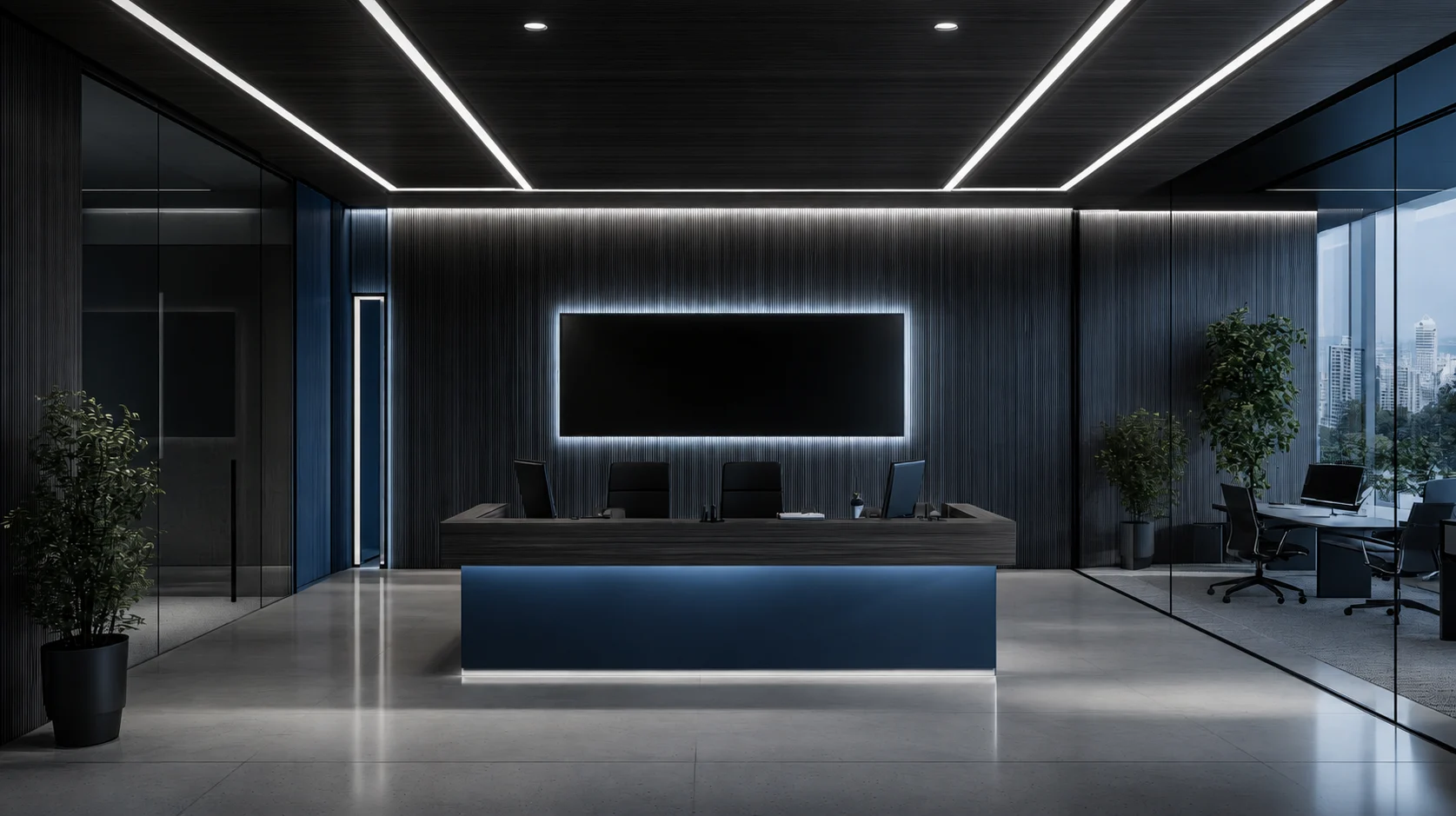 Office interior design by Hompac